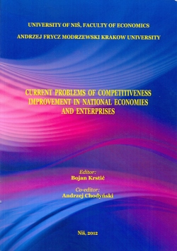 Current problems of competitiveness improvement in national economies and enterprises